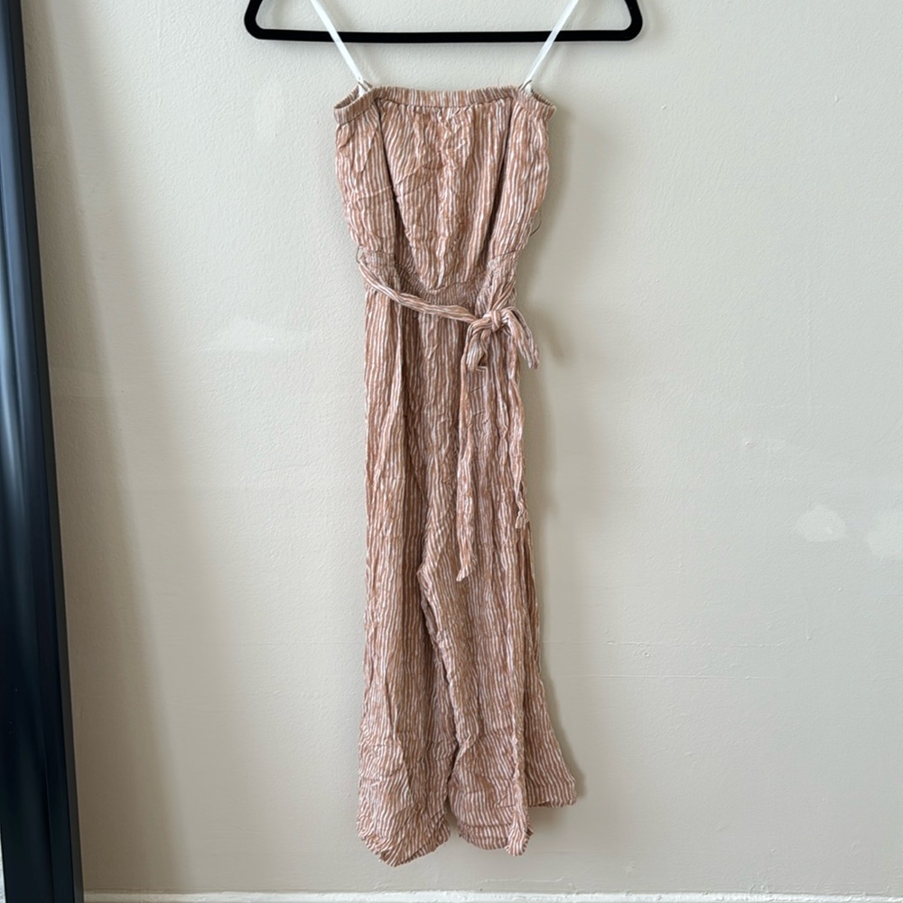 Strapless jumpsuit